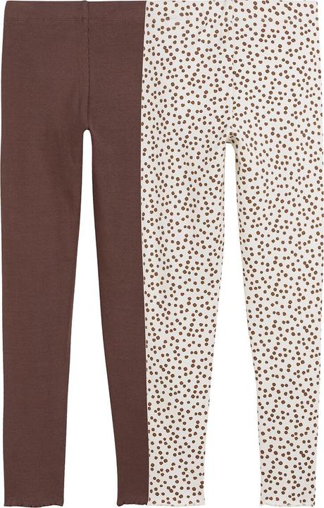 Produktbild La Redoute Collections 2er-Pack gerippte Leggings