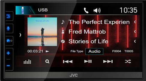 Produktbild JVC KW-M785DBW (Android Auto)
