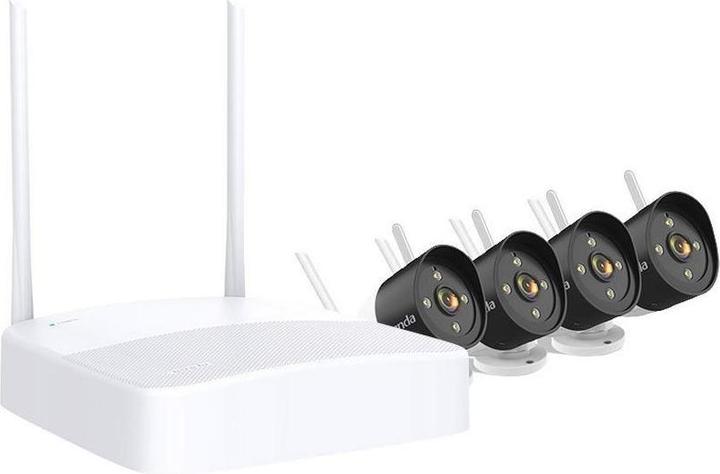 Actual product image Tenda K4W-3TC video surveillance kit Wired & Wireless 4 channels (2304 x 1296 Pixels)