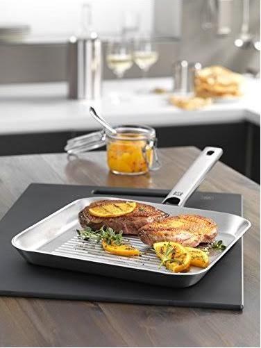 Immagine prodotto Zwilling Grillpfanne unbeschichtet (24 cm, Padella grill, Acciaio inossidabile)