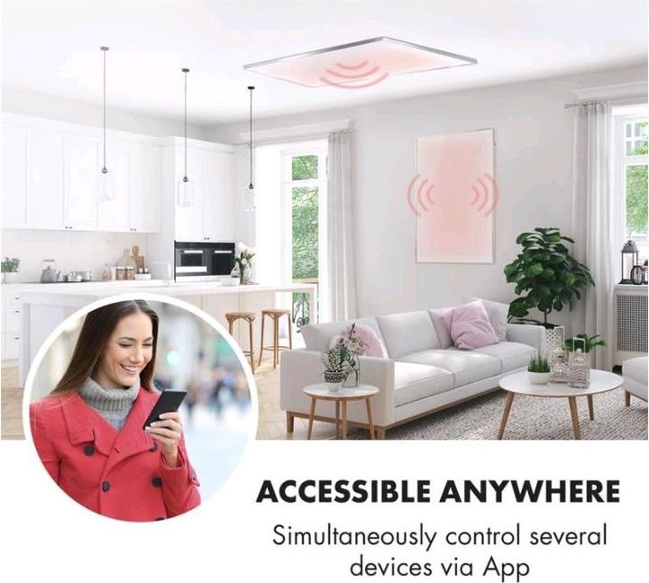 Immagine prodotto Klarstein Pannello riscaldante a infrarossi Wonderwall Smart 960 (960 W)