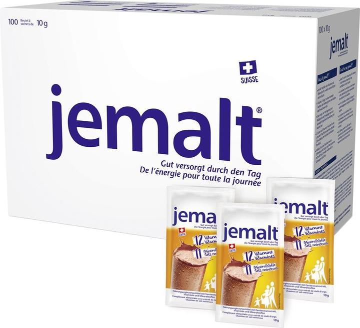 Jemalt Pulver (100 Stück, Beutel, 1350 g)