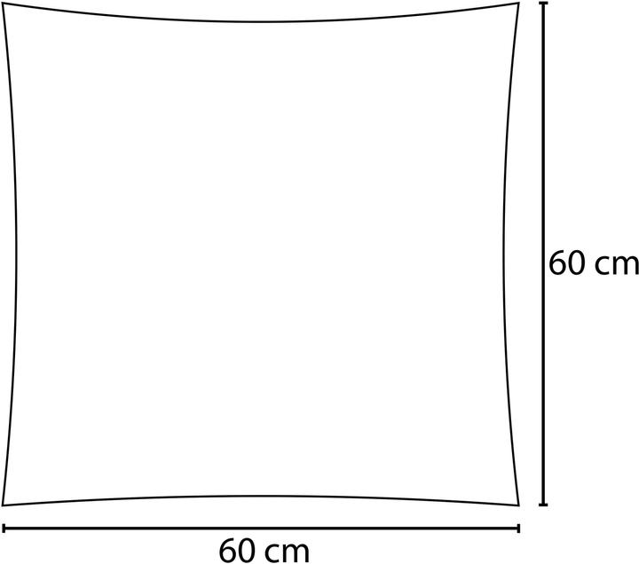 Actual product image Aspero 4 x flannel cushion covers 60x60cm blue (60 x 60 cm)