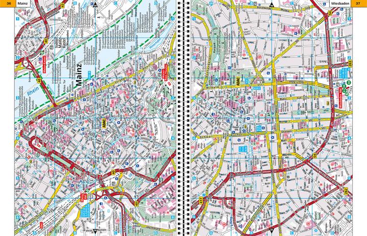 Produktbild ADAC Stadtatlas Rhein-Main/Frankfurt