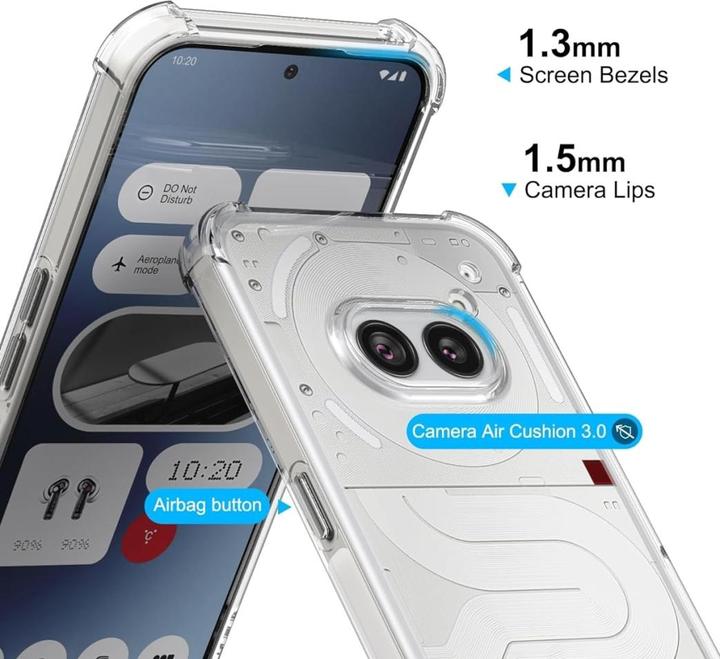 Image du produit Screenguard Crystal Soft Airbag Bumper (Nothing Phone (2a))