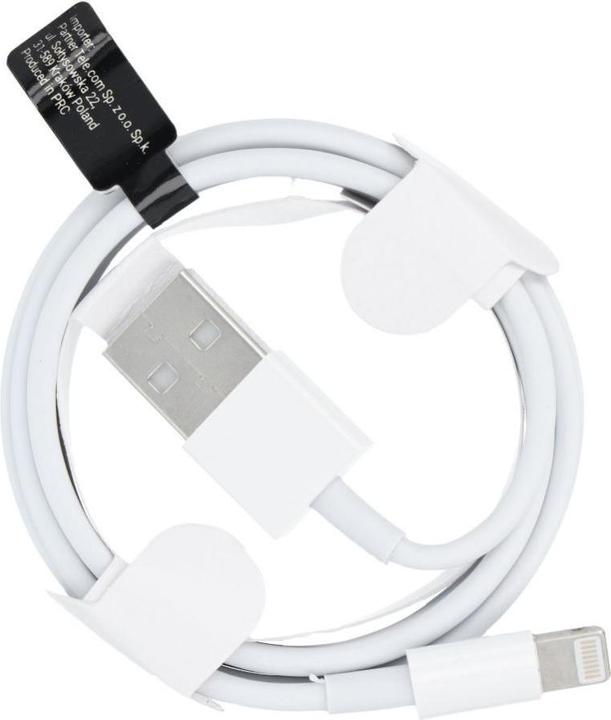 Actual product image Partner Telecom Cable uniwersalny Lightning iPhone HD5 bialy/white (1 m, USB 3.0)