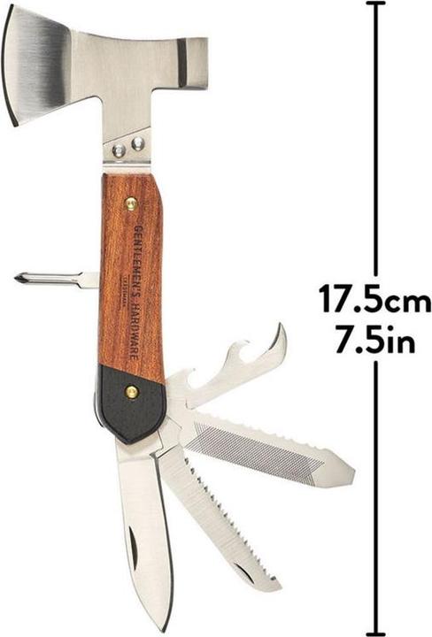 Produktbild Gentlemen's Hardware Axe Multi-Tool (10 Funktionen)