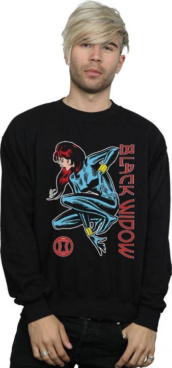 Produktbild Black Widow In Action Sweatshirt (5XL)