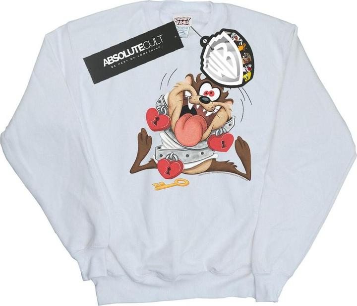 Immagine prodotto Looney Tunes Taz Valentine's Day Madly In Love Felpa Uomo (M)