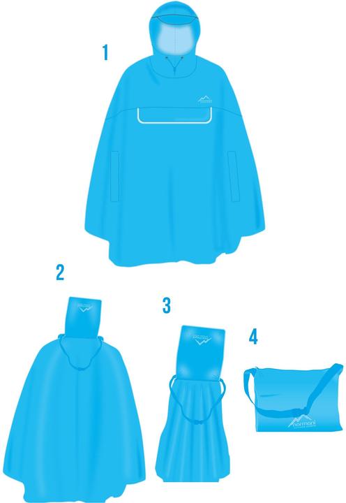 Produktbild Normani Regenponcho Kauai - 1489 (XL)