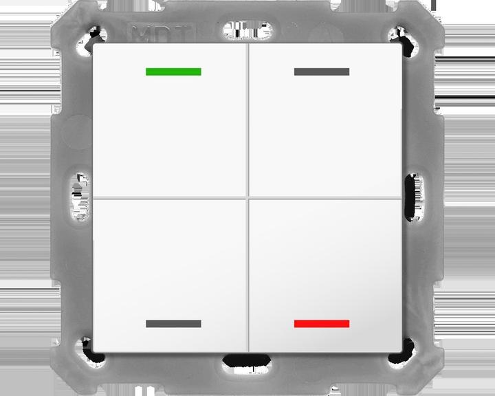 Actual product image MDT technologies Push-button Light 55 4-fold BE-TAL55T4.01