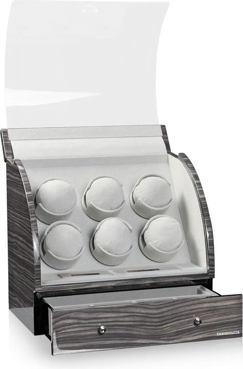 Image du produit Designhütte Remontoir pour Montres Basel 6 LCD - Dark Oak (6 x)