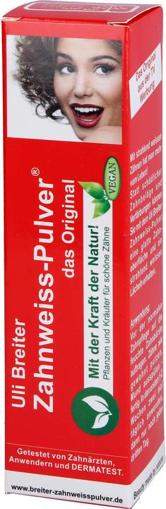 Produktbild Basler Uli Breiter Zahnweiss-Pulver Auftrageflasche 40 g (1 Stk.)