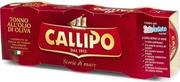 Actual product image Callipo Tuna olive oil jar Cluster 3x80g (240 g)