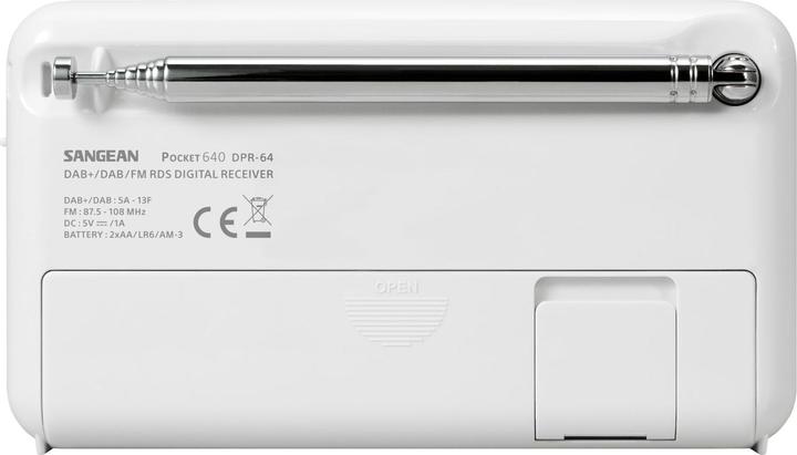 Produktbild Sangean DPR-64 (DAB+, FM)