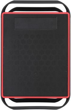Actual product image BitFenix Prodigy mesh front panel - black/red