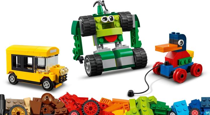 Produktbild LEGO Steinebox mit Rädern (11014, LEGO Classic)