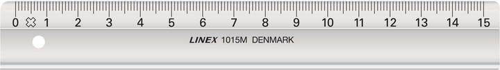 Linex Righello con bordo d'inchiostro (15 cm)
