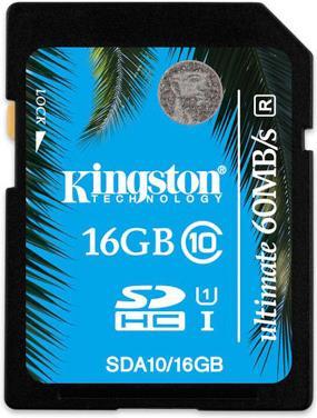 Produktbild Kingston SDHC Ultimate, UHS-I (16 GB, SDHC, U1, UHS-I)