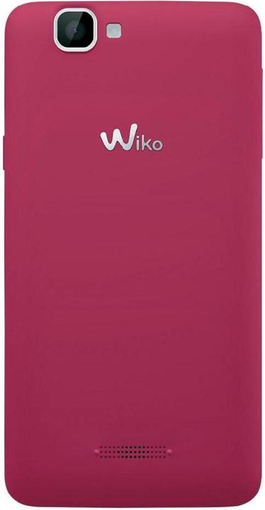Actual product image Wiko Rainbow (4 GB, Fuchsia, 5", Dual SIM, 8 Mpx, 3G)