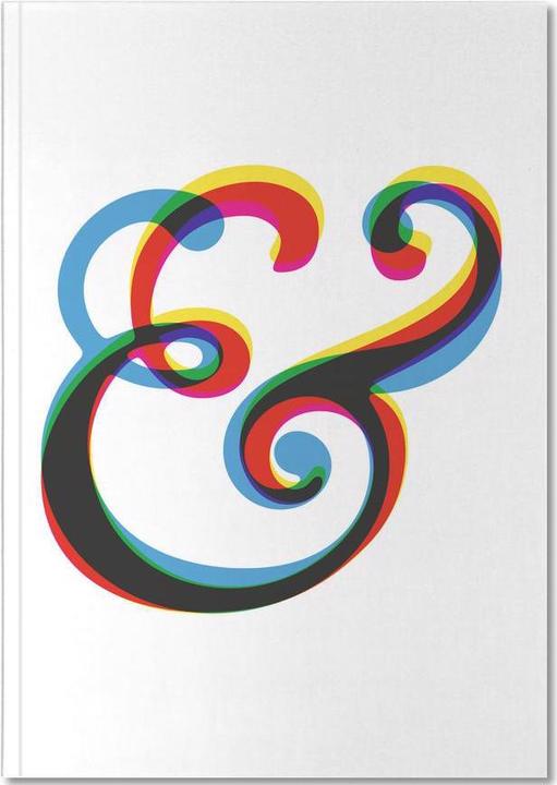 Actual product image Juniqe Ampersand I - Symbols (A5, Lined, Hardcover)