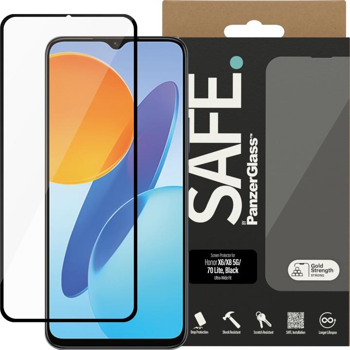 Produktbild Safe Ultra-Wide Fit (1 Stück, Honor X8, Honor X6, Honor X6a, Honor 70 Lite)