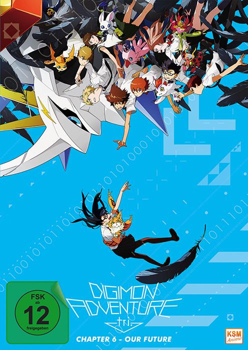 Actual product image Digimon Adventure tri. - Our Future Chapter 6 (DVD) (DVD, 2019, German, Japanese)