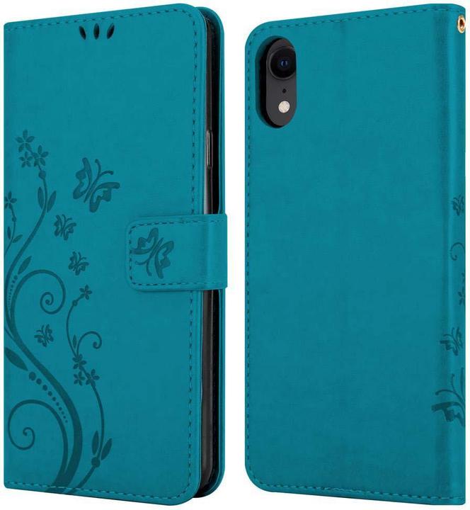 Produktbild Cadorabo Flower Book Cover (Apple iPhone XR)