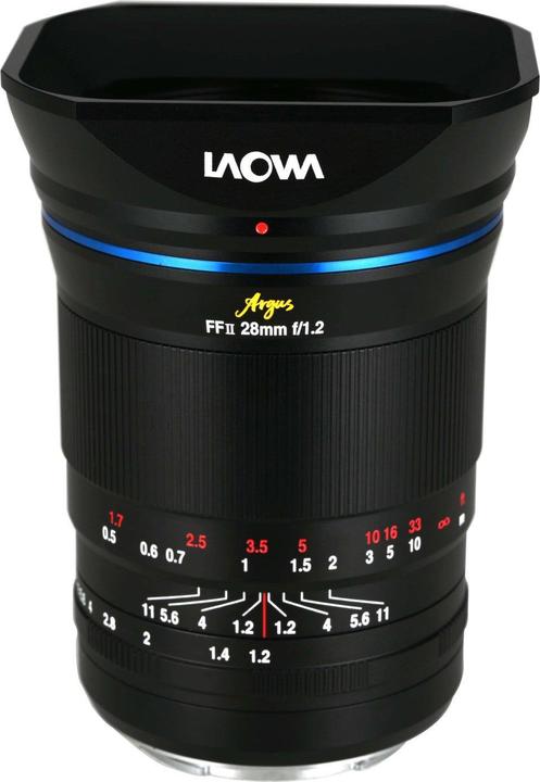 Image du produit Laowa Argus 28mm f/1,2 FF pour Canon RF plein format (Canon RF, Plein format)