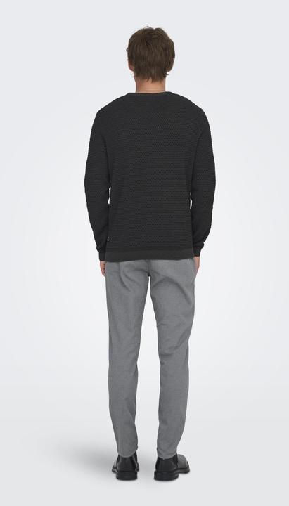 Produktbild Only & Sons Rundhalsausschnitt Pullover Strickpullover (S)