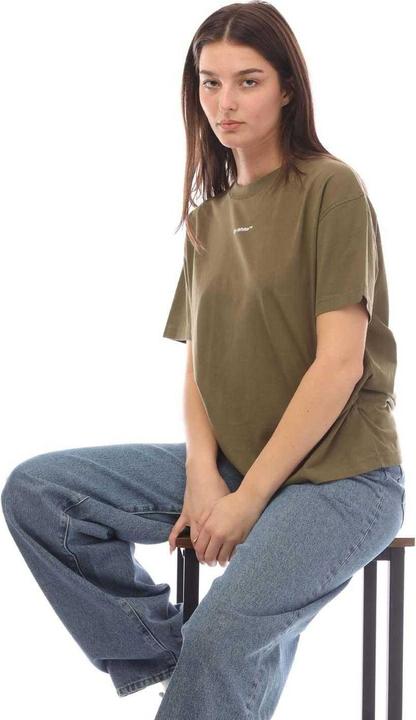 Actual product image Off Womens/Ladies Flock Chine Flower Arrow T-Shirt (36 D)