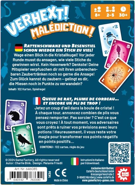 Image du produit Game Factory Envoûté (mult) (MQ6) (Allemand)