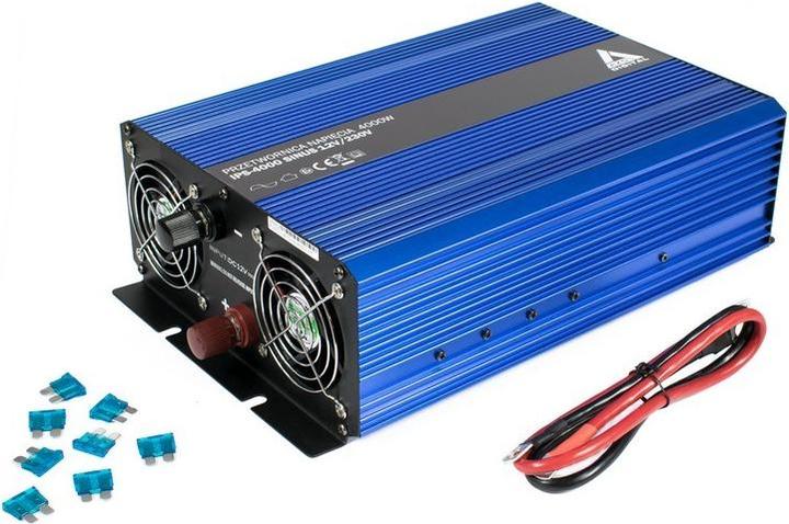 Productafbeelding Digital Przetwornica napięcia 12 VDC / 230 VAC SINUS IPS-4000S 4000W