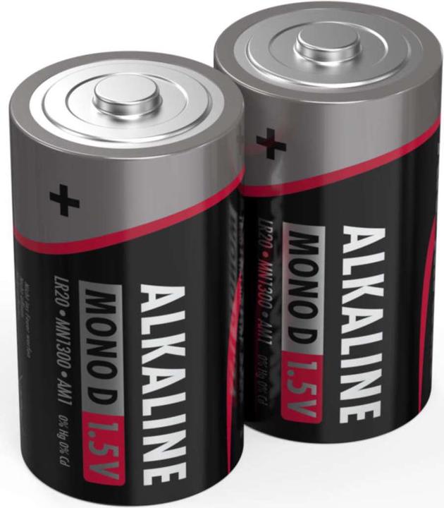 Produktbild Ansmann D LR 20 Red-Line (2 Stk., D, 16000 mAh)