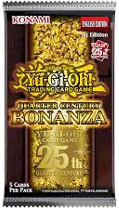Image du produit Yu-Gi-Oh Quarter Century Bonanza Booster Pack - 1ère édition -! - FR (Allemand, Pack de boosters)