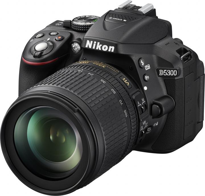 Actual product image Nikon D5300 Kit incl. storage card and bag (24.20 Mpx, APS-C / DX)