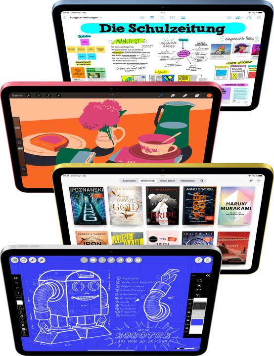 Produktbild Apple iPad 2025 (11. Gen) (5G, 11", 512 GB, Pink)