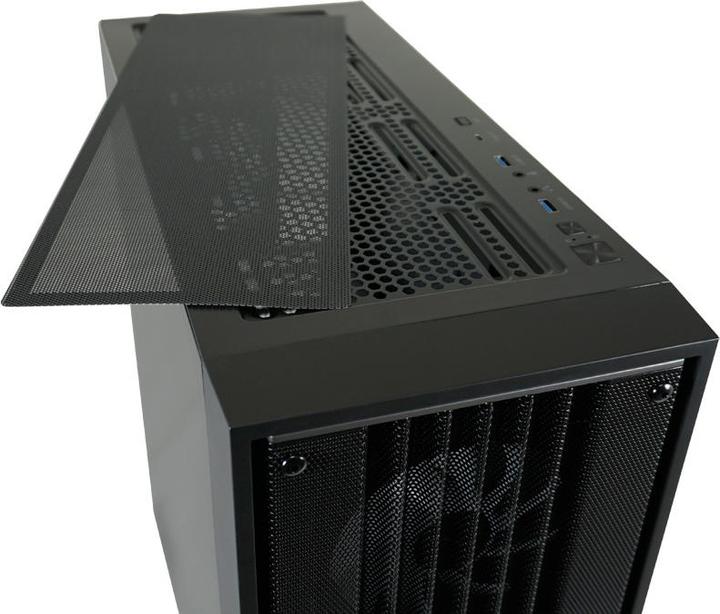 Produktbild LC-Power Geh?use Micro-ATX 810B black USB3.2/Audio,o.Netzteil (mATX, Mini-ITX, ATX, E-ATX)