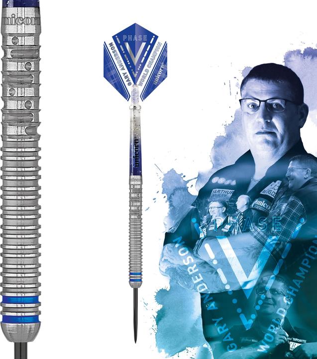 Produktbild Unicorn Phase 5 World Champion Gary Anderson Steel Dart Presentation Box (25 g)