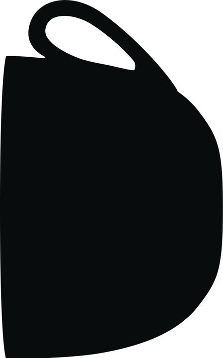 Image du produit Securit Silhouette Cup (Tableau noir, 44 x 29 cm)
