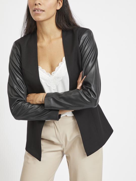 Produktbild Vila Kunstlederärmel Blazer (34)