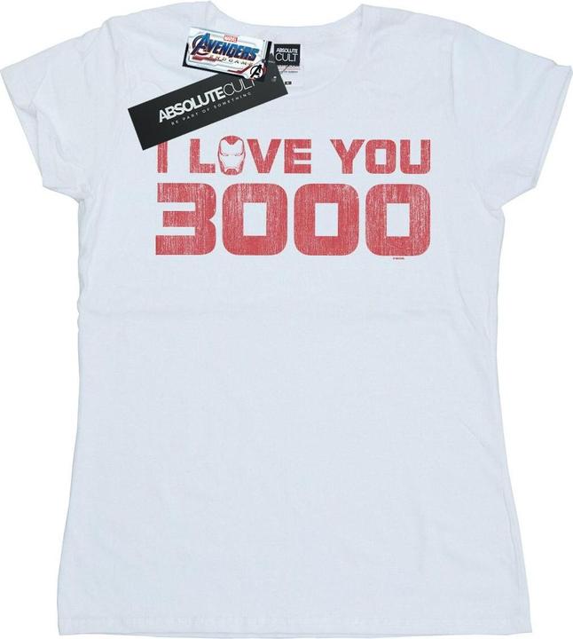 Produktbild Avengers Endgame I Love You 3000 Distressed Baumwolle TShirt (M)