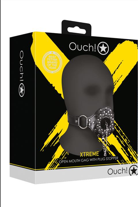 Produktbild Ouch! Open Mouth Gag with Plug Stopper