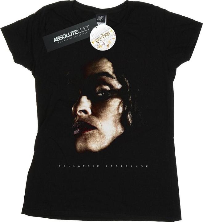 Actual product image Womens/Ladies Bellatrix Lestrange Portrait Cotton T-Shirt (M)