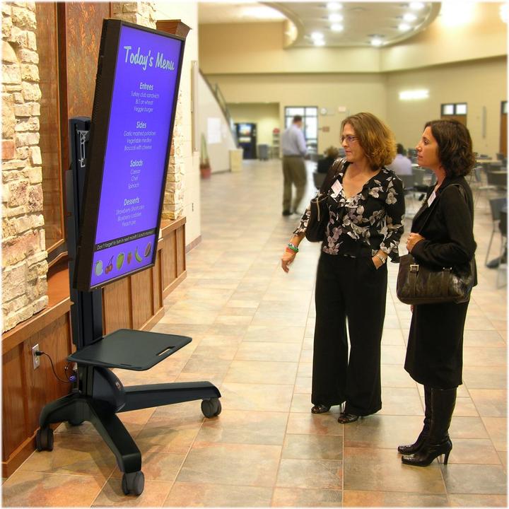 Produktbild Ergotron Neo-Flex Mobile MediaCenter (Tisch, Boden, 75")