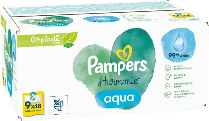 Immagine prodotto Pampers Harmonie Aqua (432 Pezzo/i)