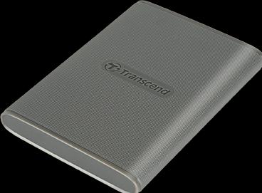 Actual product image Transcend ESD360C 1TB, USB 20Gbps Type C, External SSD disc (3D NAND flash), kompaktní rozměry, šedý (1000 GB)