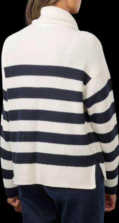 Image du produit Marc O'Polo Long Sleeve Pullover Toryer Multi/Deep Blue Sea (S)