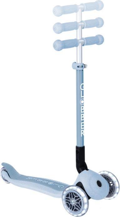 Produktbild Globber PRIMO FOLDABLE LIGHTS ECO blaubeere, mit Leuchtrollen