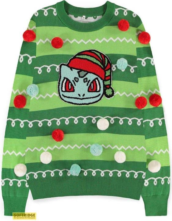 Produktbild Difuzed POKEMON - Bulbizarre - Pull de Noël Ponpons (M) (M)